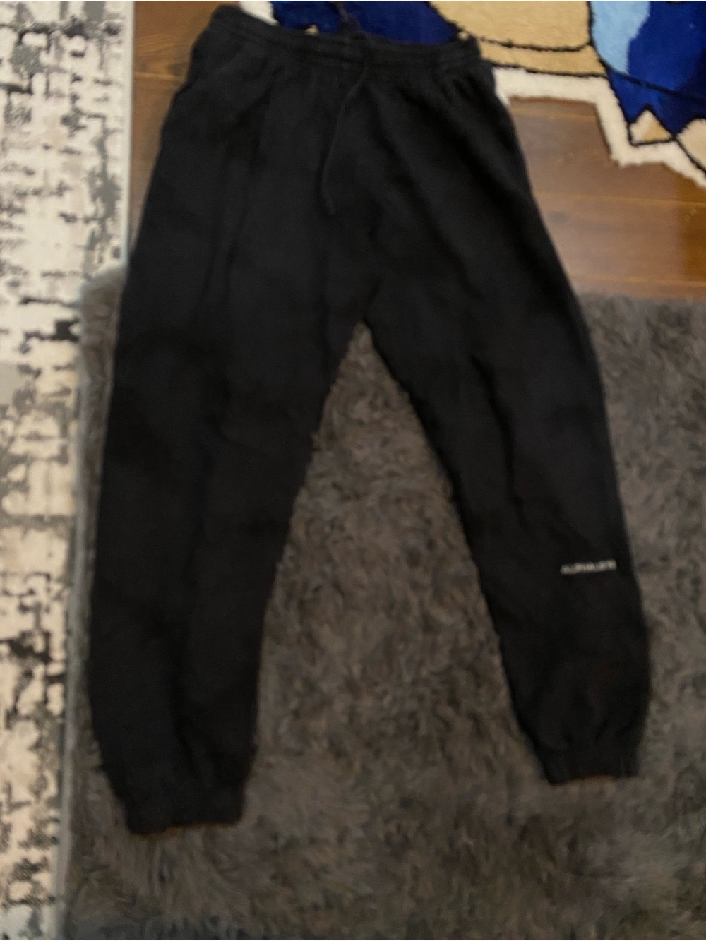Alphalete black joggers large mens